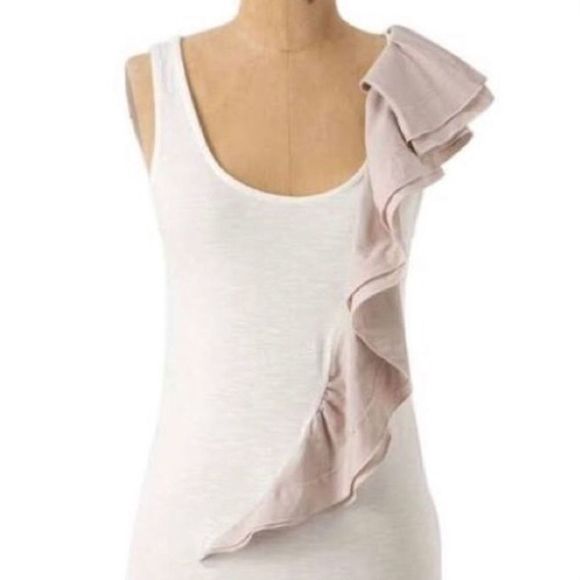 Anthropologie Tops - Anthropologie One September Ruffle Tank XSmall